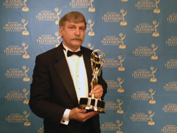 Greg Barna Daytime Emmy for Equitrekking